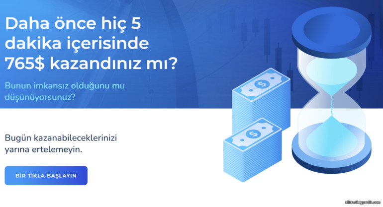 765$ 5 dakikada geldi