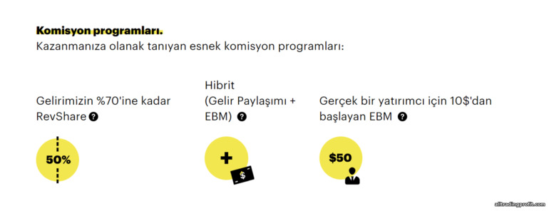 Binarium broker ortaklık programında para kazanmanın yolları