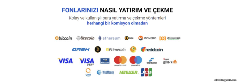 Binarycent komisyoncusuna bir ticaret hesabı kaydetme