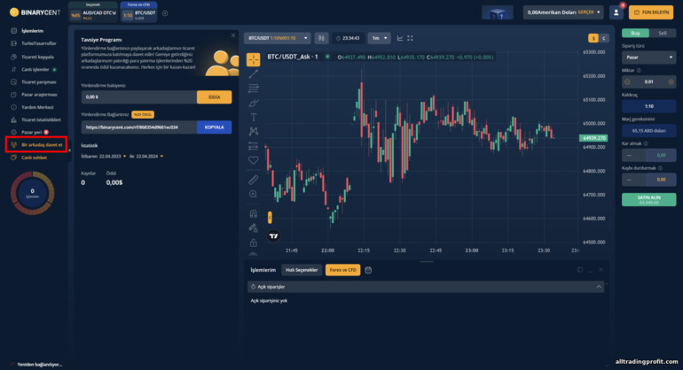 Binarycent, bir dolardan daha düşük miktarlarda işlem açmanıza olanak tanıyan bir Forex, CFD ve ikili opsiyon komisyoncusudur