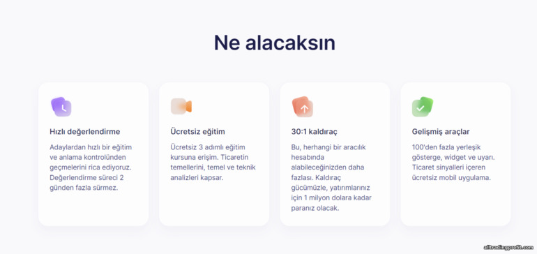 SabioTrade brokerinin avantajları