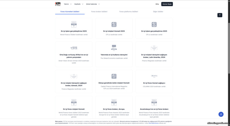 XM ödüller ve tanınma XM ödüller ve tanınma