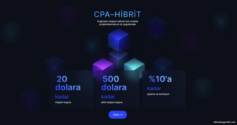 TeleTrade CPA Ortaklık Programı TeleTrade CPA Ortaklık Programı