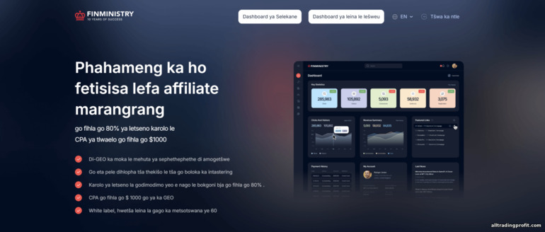 FinMinistry Ortaklık Programı FinMinistry Ortaklık Programı