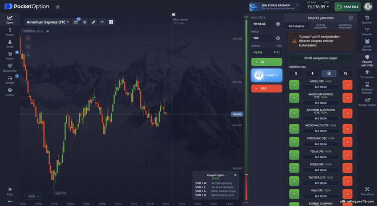 Pocket Option Ticaret Platformu