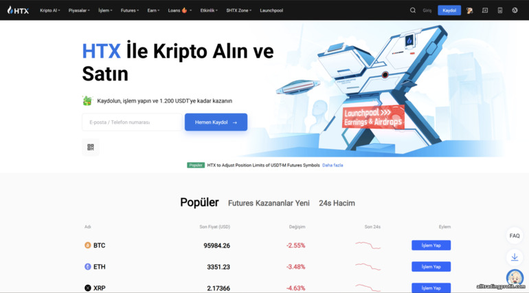 HTX Resmi Web Sitesi