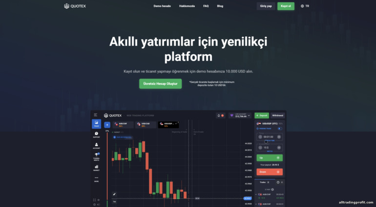 Quotex Resmi Web Sitesi