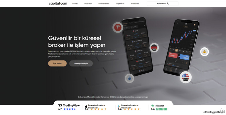 Capital.com resmi web sitesi Capital.com resmi web sitesi