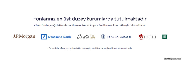 eToro ile ortak bankalar eToro ile ortak bankalar