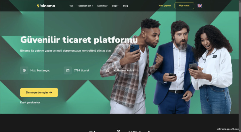 Binomo Resmi Web Sitesi