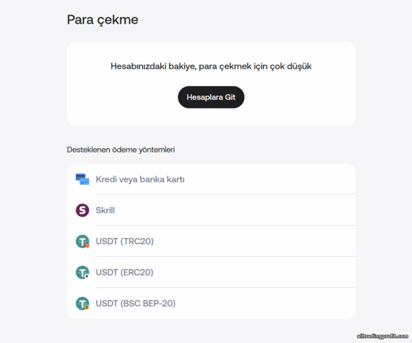 Doto'da para çekme yöntemleri Doto'da para çekme yöntemleri
