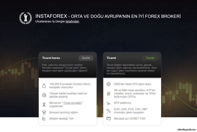 Instaforex teklif ve promosyonlar Instaforex teklif ve promosyonlar