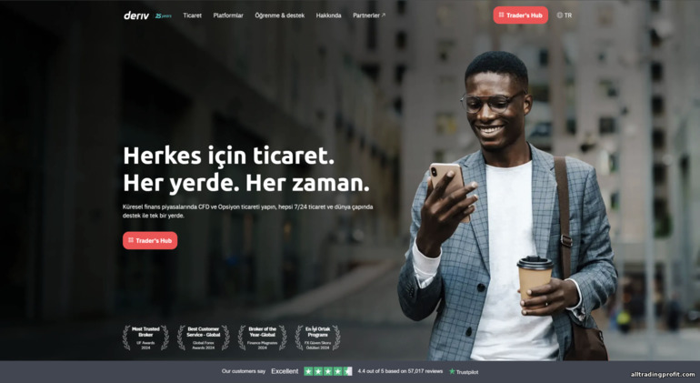 Deriv Resmi Web Sitesi
