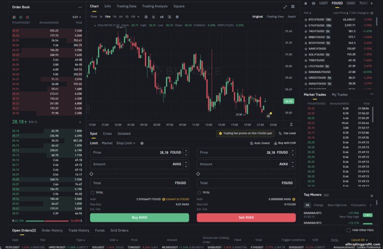 Binance Ticaret Platformu