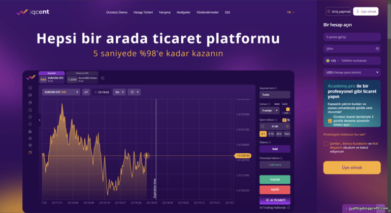 IQ Cent Resmi Web Sitesi