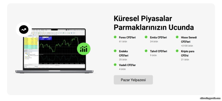 IC Markets'te işlem gören varlıklar IC Markets'te işlem gören varlıklar