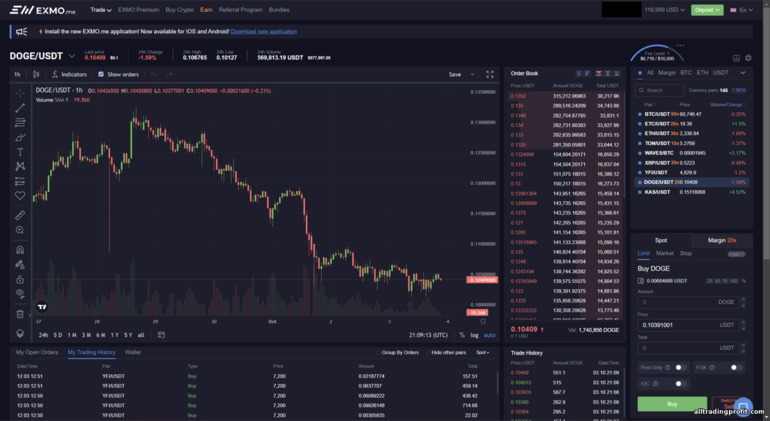 Exmo Kripto Para İşlem Platformu