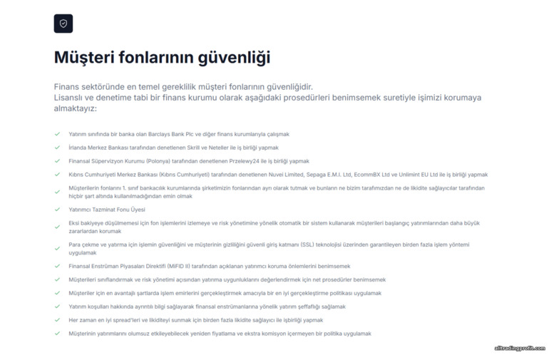 XM müşteri fonu koruması XM müşteri fonu koruması