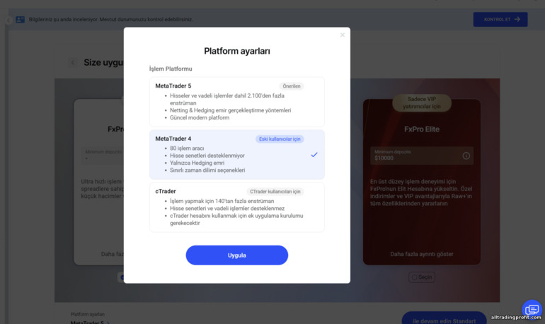 FXPro Hesap Doğrulama